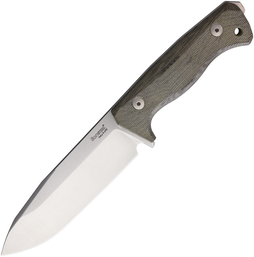 LionSTEEL T6 Fixed Blade Green Micarta