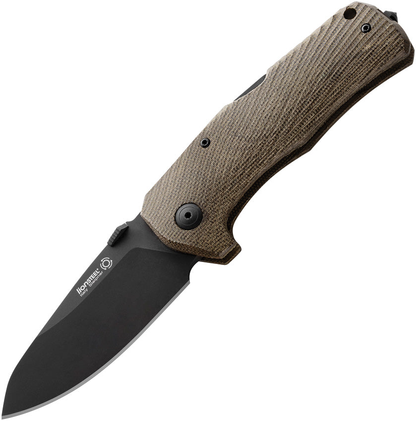 LionSTEEL TM1 Lockback Grn Micarta