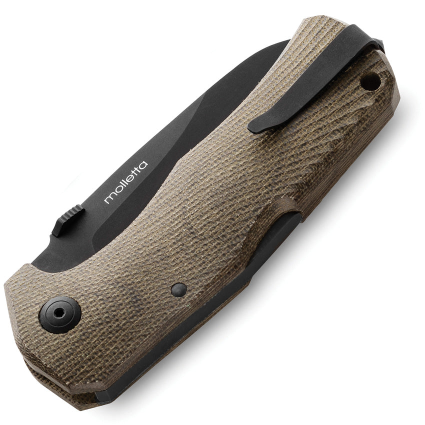 LionSTEEL TM1 Lockback Grn Micarta