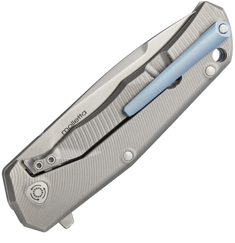 LionSTEEL TRE Titanium Framelock Blue