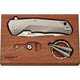 LionSTEEL TRE Titanium Framelock Gray