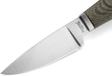 LionSTEEL Willy Fixed Blade Green Canvas