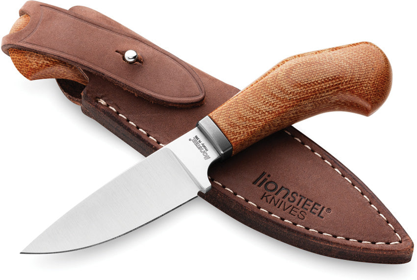 LionSTEEL Willy Fixed Blade Natural