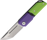 Maxace Capsule Linerlock Grn/Purple