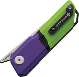 Maxace Capsule Linerlock Grn/Purple