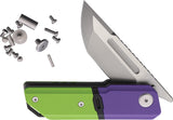 Maxace Capsule Linerlock Grn/Purple