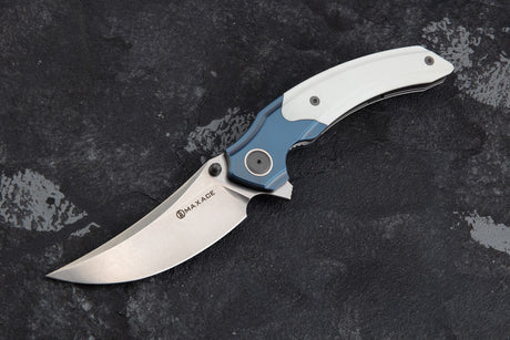 Maxace Rock Linerlock White G10