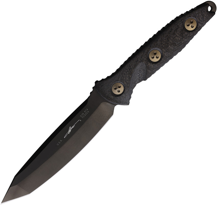 Microtech Socom Alpha T/E Blk DLC CF