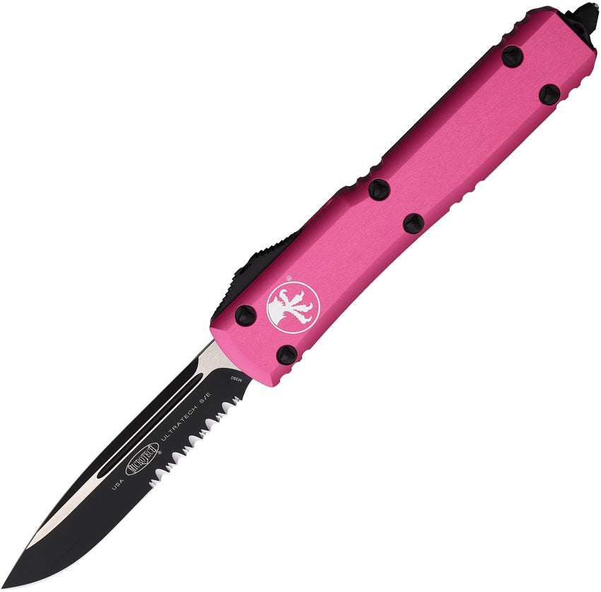 Microtech Auto Ultratech S/E OTF Pink