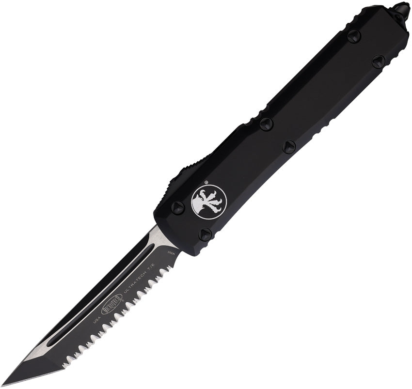 Microtech Auto Ut T/E Black Tact Full Se