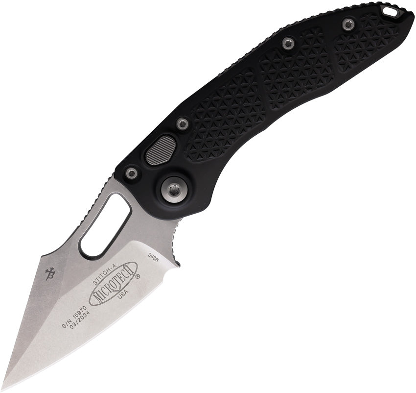 Microtech Auto Stitch S/E Button Lock SW