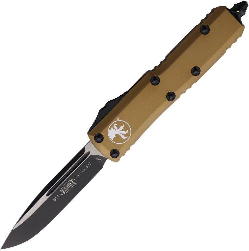 Microtech Auto UTX-85 S/E OTF Tan