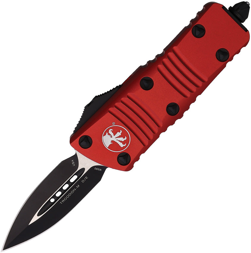 Microtech Auto Mini Troodon D/E OTF Red