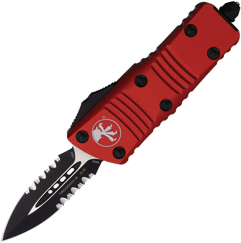 Microtech Auto Mini Troodon D/E OTF Red