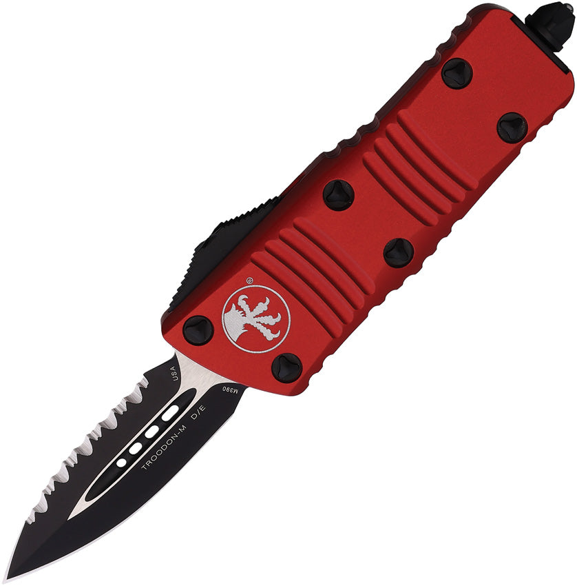 Microtech Auto Mini Troodon D/E OTF Red