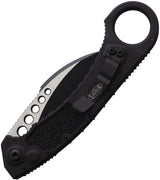 Microtech Auto Hawk Button Lock Black