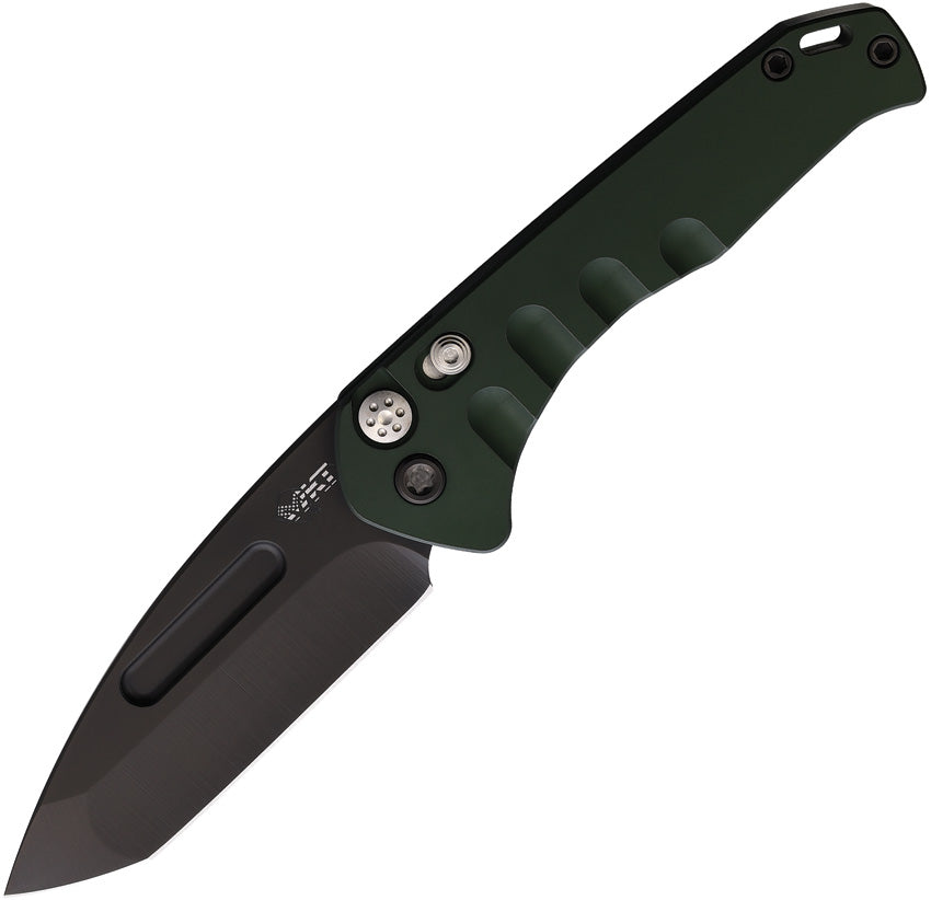 Medford Auto Swift Button Lock Green