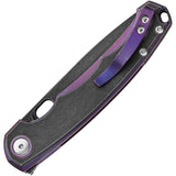 MKM-Maniago Knife Makers Eclipse Framelock Purple