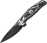 MKM-Maniago Knife Makers Goccia Linerlock White Storm