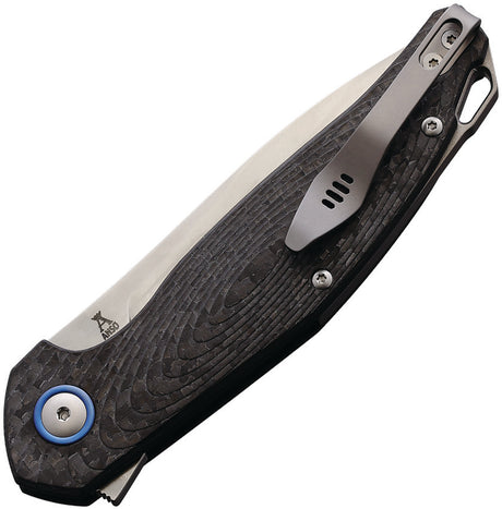 MKM-Maniago Knife Makers Goccia Linerlock Carbon Fiber