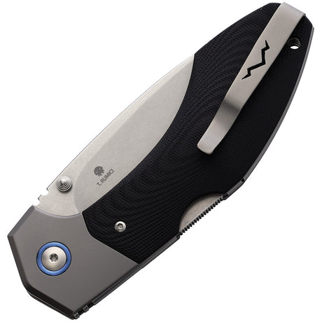 MKM-Maniago Knife Makers Hero Lockback Black G10