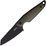 MKM-Maniago Knife Makers Makro 2 Black Green Mic