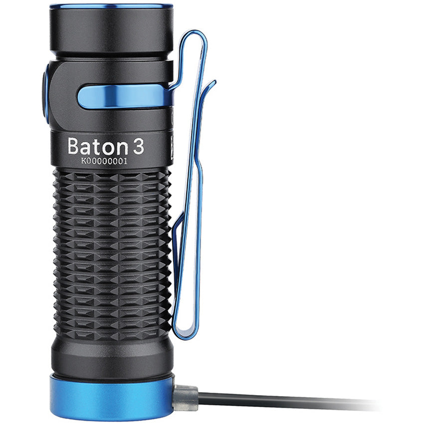 Olight Baton 3 Flashlight Black