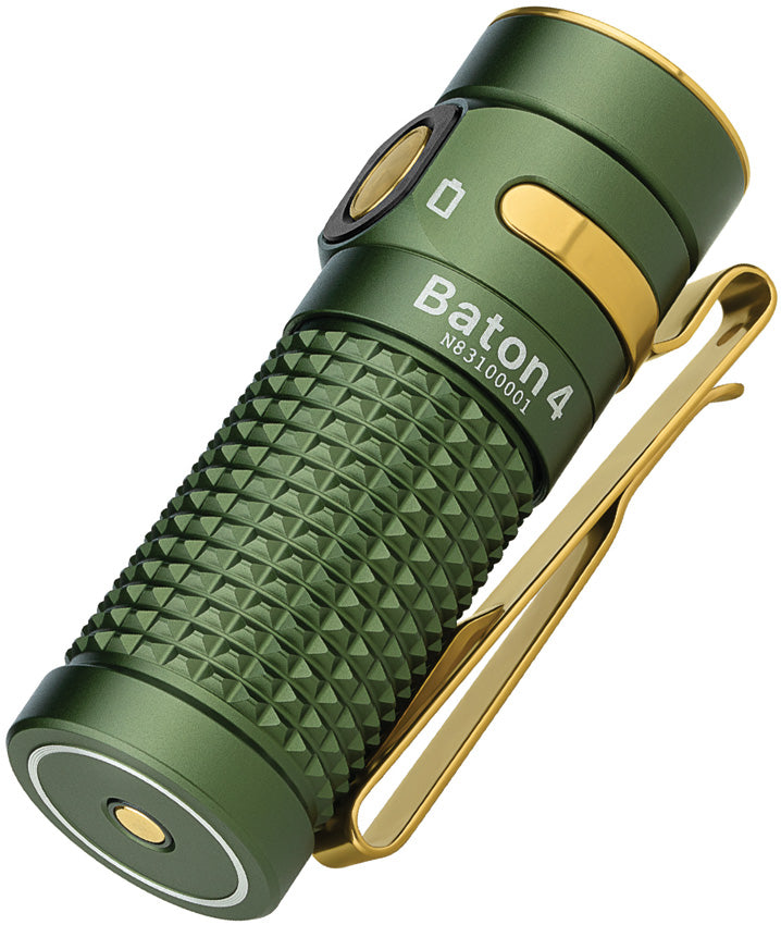 Olight Baton 4 Flashlight OD Green