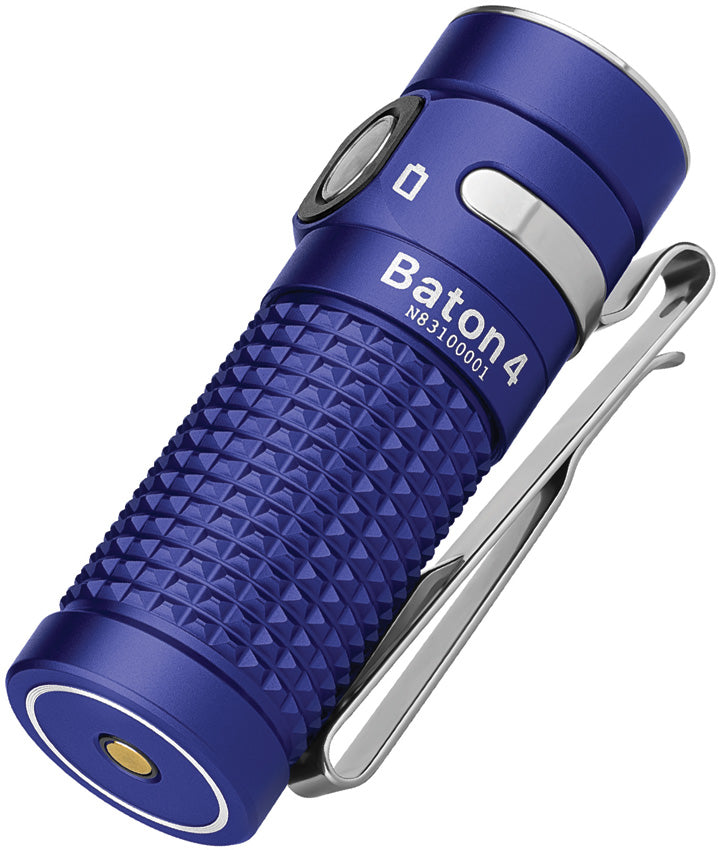 Olight Baton 4 Flashlight Regal Blue