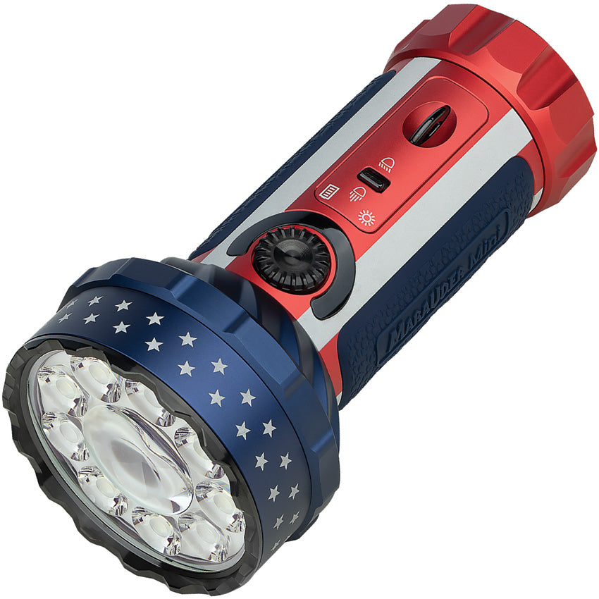 Olight Marauder Mini Flashlight Flag