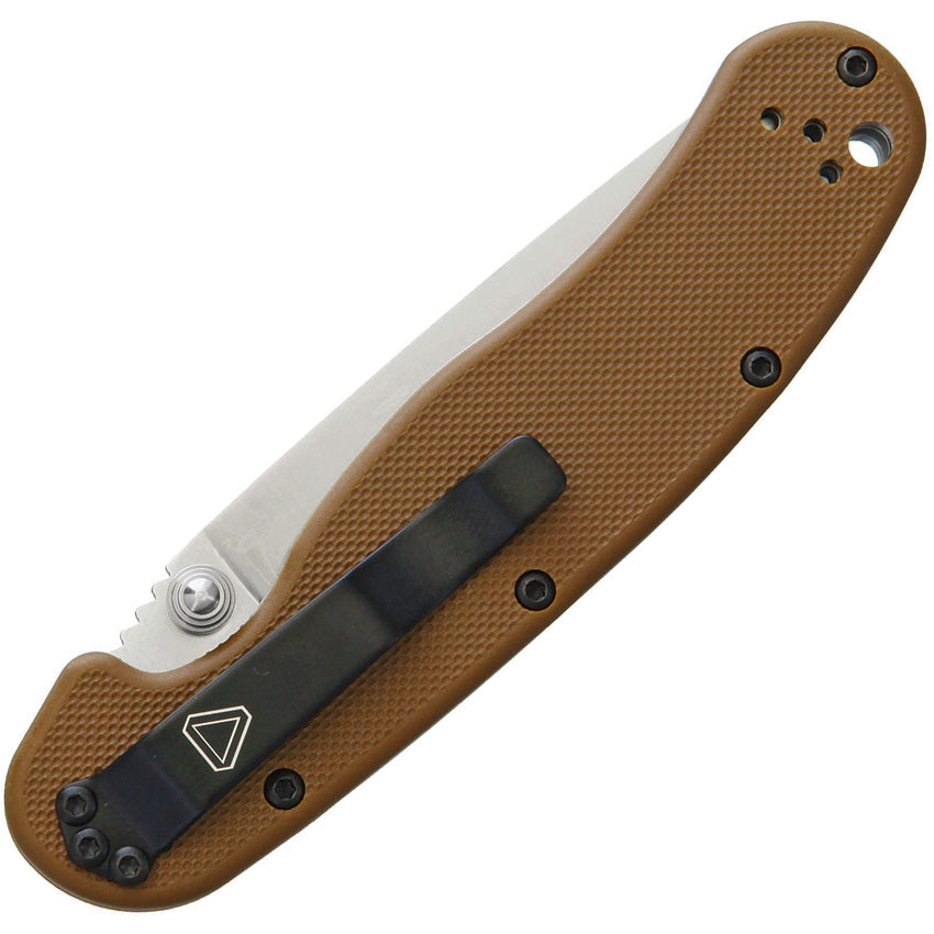 Ontario RAT II Linerlock Coyote Brown