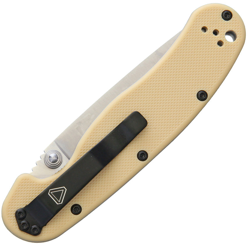 Ontario RAT II Linerlock Desert Tan D2