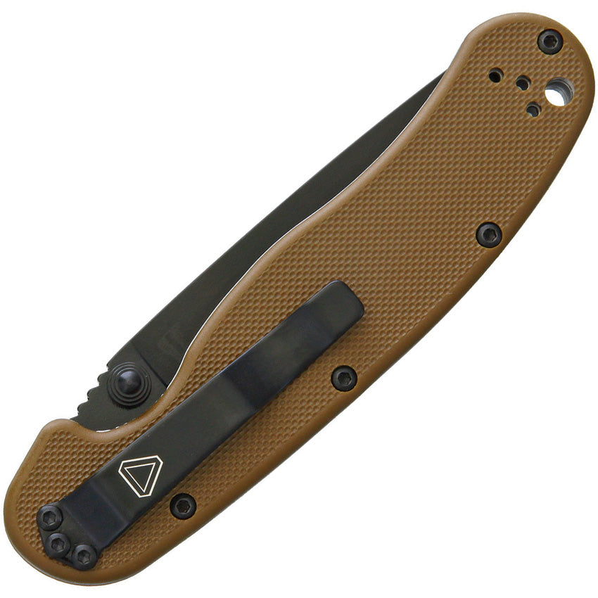 Ontario RAT II Linerlock Coyote Brown