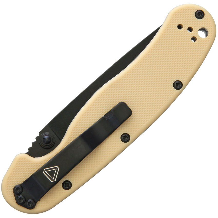 Ontario RAT II Linerlock Desert Tan D2