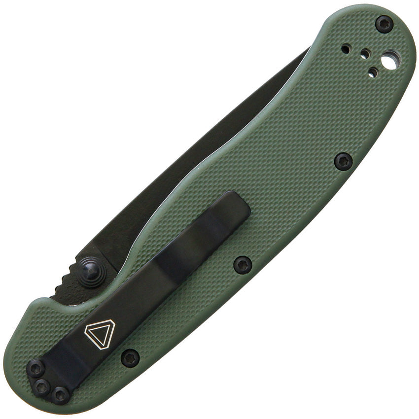Ontario RAT II Linerlock OD Green D2
