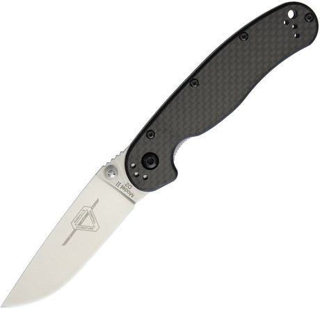 Ontario RAT II Linerlock D2 CF