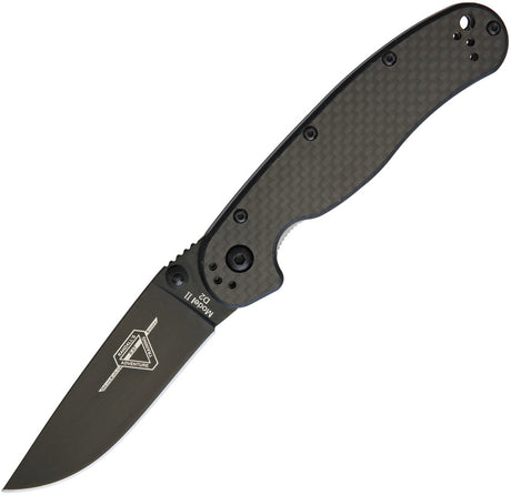 Ontario RAT II Linerlock D2 CF