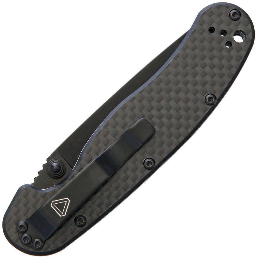 Ontario RAT II Linerlock D2 CF