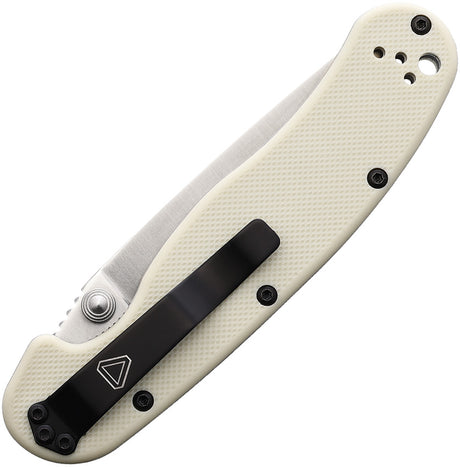 Ontario RAT II Linerlock Ivory G10