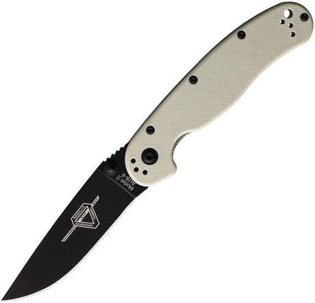 Ontario RAT II Linerlock Bone Nylon