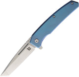 Ontario Ti22 Ultrablue Framelock