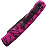 Piranha Knives Auto Virus Button Lock Pnk