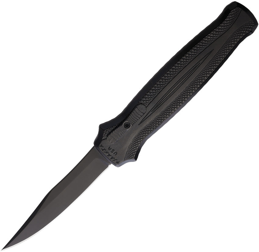 Piranha Knives Auto Rated-R OTF Black