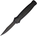 Piranha Knives Auto Rated-R OTF Black