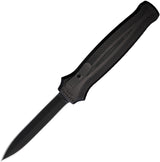 Piranha Knives Auto Rated-X OTF Black