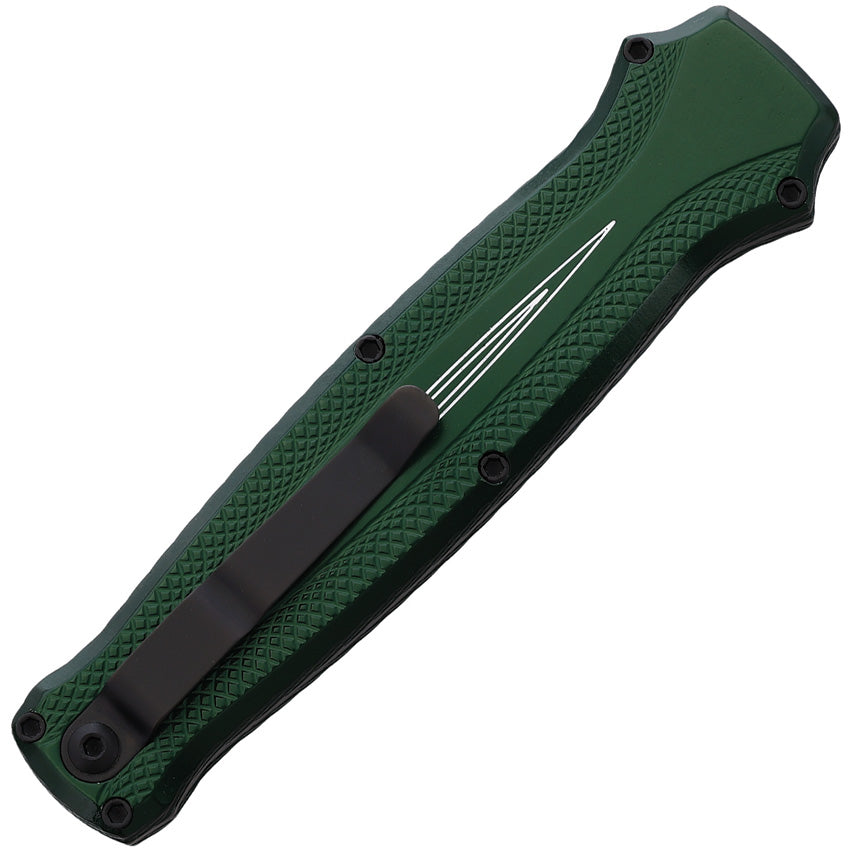 Piranha Knives Auto Rated-X OTF Green
