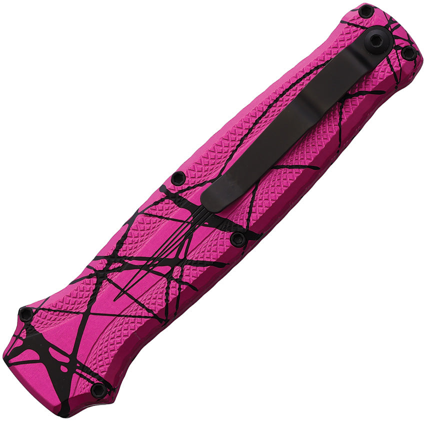 Piranha Knives Auto Rated-X OTF Pink