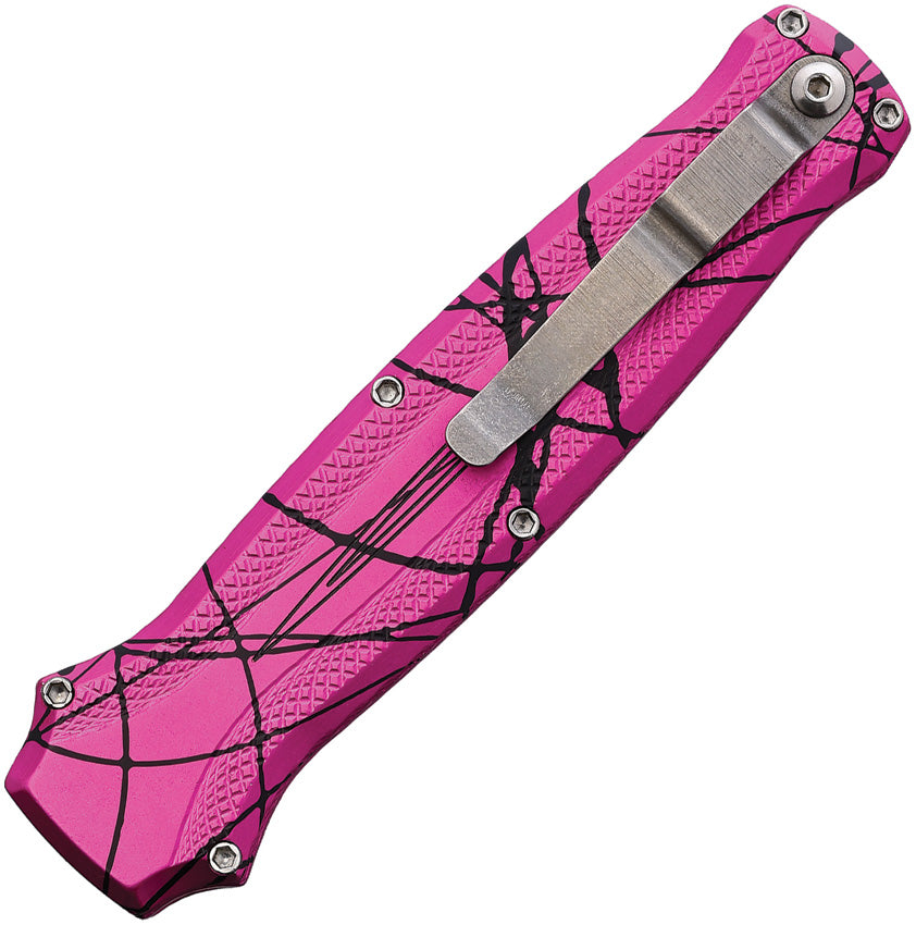 Piranha Knives Auto Rated-X OTF Pink