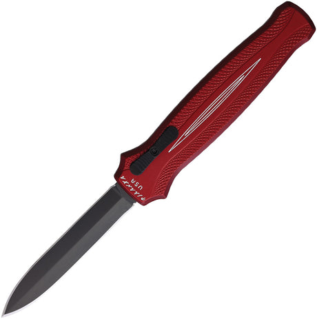 Piranha Knives Auto Rated-X OTF Red
