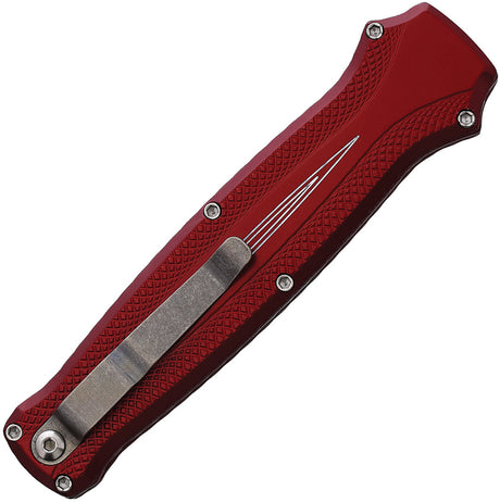 Piranha Knives Auto Rated-X OTF Red